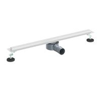 vidaXL Desagüe de Ducha 360° con Modelo Delgado Plateado 70 cm, Baño, Moderno, Diseño Elegante con soluciones de Almacenamiento Que ahorran Espacio y Accesorios estilosos para máxima Utilidad