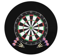 vidaXL Diana Profesional Sisal 6 Dardos y Borde Juegos Recreativos Deportes