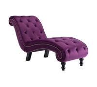 Vidaxl diván de terciopelo morado