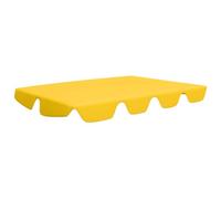 vidaXL Dosel de Repuesto Columpio Jardín Mecedora Capota Repuesto Reemplazo Cubierta Toldo Tapa Parasol Sombrilla Patio 188/168x145/110 cm Amarillo