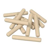 vidaXL Dowel de madera 12000 pcs Marrón Madera maciza, Sala de estar, Espigas de madera, Componentes de madera maciza, Varillas de espiga de bricolaje, Manualidades, Herramientas de ensamblaje