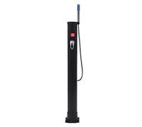 vidaXL Ducha de Exterior de Energía Solar Pisicna Jardín 8 litros PVC Acero