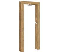 vidaXL Ducha de jardín de 226 cm, madera de acacia maciza y acero inoxidable, color blanco, moderna ducha rectangular para exteriores, madera de acacia resistente a la intemperie y detalles de acero