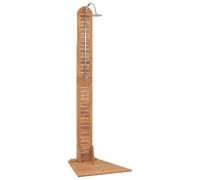vidaXL Ducha de jardín Madera Maciza de Teca 70x75x204 cm