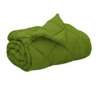 vidaXL Edredón de Todo el Año Verde 200 x 200 cm Microfibra, Dormitorio, Rectangular, Clásico, Otro, Ideas de diseño para un Espacio Acogedor y Funcional, Maximiza la Comodidad con Estilo, Inspiració