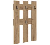 vidaXL El Perchero es Ideal para la Entrada. Este Mueble súper ordenado Organiza tu Ropa de Forma práctica. Es un Mueble de Pared Que Ahorra Espacio y Tiene un diseño Moderno.