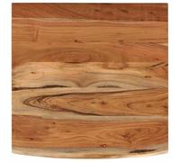 vidaXL Encimera de Baño Cuadrada, Tablero de Tocador, Encimera de Lavabo, Tablero para Armario, Madera Maciza de Acacia 60x60x3,8 cm
