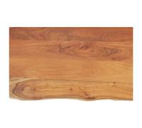 vidaXL Encimera de baño Rectangular Madera Maciza Acacia 110x60x2,5 cm