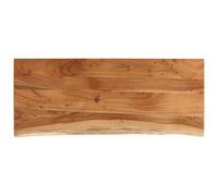 vidaXL Encimera de baño Rectangular Madera Maciza Acacia 140x60x2,5 cm