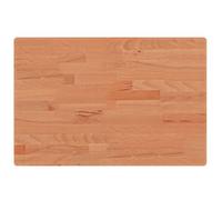 vidaXL Encimera de Baño, Tablero de Lavabo Estante, Encimera de Tocador Armario, Encimera para Casa, Madera Maciza de Haya 60x40x2,5 cm
