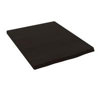 vidaXL Encimera de Baño, Tablero de Mueble Armario Tocador, Superficie de Mesa Escritorio, Estantería para Casa, Madera Maciza Tratada Marrón Oscuro