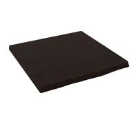 vidaXL Encimera de Baño, Tablero de Mueble Armario Tocador, Superficie de Mesa Escritorio, Estantería para Casa, Madera Maciza Tratada Marrón Oscuro