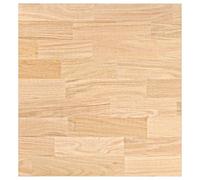 vidaXL Encimera de Cocina Rectangular Madera Maciza Roble, encimera, encimera de tocador de baño, encimera de Lavabo, encimera de baño