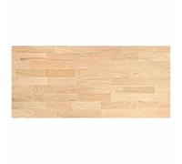 vidaXL Encimera de Cocina Rectangular Madera Maciza Roble, encimera, encimera de tocador de baño, encimera de Lavabo, encimera de baño