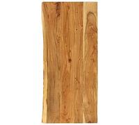 vidaXL Encimera para Armario Tocador Baño Lavabo Tablero Superficie Mesa Mueble Ducha Bañera Flotante 140x52x3,8cm Madera Maciza Acacia