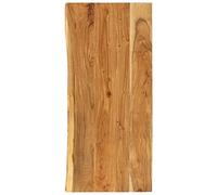 vidaXL Encimera para Armario Tocador Baño Lavabo Tablero Superficie Mesa Mueble Ducha Bañera Flotante 140x52x3,8cm Madera Maciza Acacia