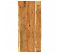 vidaXL Encimera para Armario Tocador Baño Lavabo Tablero Superficie Mesa Mueble Ducha Bañera Flotante 140x52x2,5cm Madera Maciza Acacia