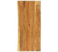 vidaXL Encimera para Armario Tocador Baño Lavabo Tablero Superficie Mesa Mueble Ducha Bañera Flotante 140x52x2,5cm Madera Maciza Acacia