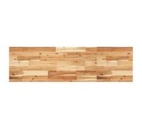 vidaXL Encimera tocador baño Madera Acacia Acabado Aceite 140x40x4 cm