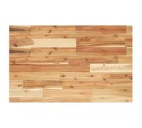 vidaXL Encimera tocador baño Madera Acacia Acabado Aceite 80x50x2 cm