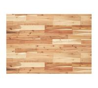 vidaXL Encimera tocador baño Madera Acacia Acabado Aceite 80x70x4 cm, encimera, encimera de baño, encimera de Garaje, encimera de Cocina