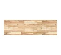 vidaXL Encimera tocador de baño Madera Acacia sin Tratar 140x40x2 cm, Estante de baño, estantería de baño, Tablero de tocador de baño