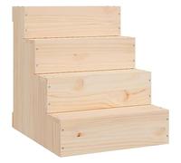vidaXL Escalera para Mascotas Perros Gatos Sofá Cama Madera Maciza de Pino