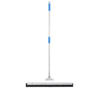 vidaXL Escobilla de Suelo Acero y Goma 75x119,5 cm, escobilla espátula Goma para Suelos, escobilla de Goma para Pisos, escobilla de Goma para Pisos de Garaje