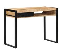 vidaXL Escritorio 100x50x75 cm Madera Maciza Mango, Escritorio de Oficina, Escritorio de Estudio, Escritorio de Trabajo, Escritorio de Escritura