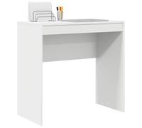 vidaXL Escritorio de Escritura Blanco MDF 80 x 40 x 76 cm Sencillo