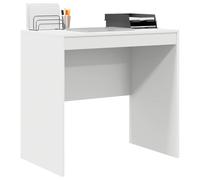 vidaXL Escritorio 80 x 50 x 76 cm | Elegante y minimalista, con detalles ordenados que le dan un toque inteligente, Tablero de partículas resistente,