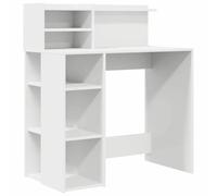 vidaXL Escritorio Blanco 90x48x101.5 cm Madera Elaborada