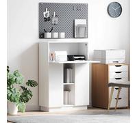 vidaXL Escritorio BlancoEscritorio CompactoEscritorio Moderno