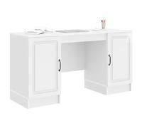 vidaXL Escritorio Brillante 142,5 x 50 x 75 cm Madera de Ingeniería