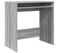 vidaXL Escritorio Compacto Gris Sonoma Madera Resistente Compacto Simple