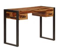 VidaXL Escritorio con 2 Cajones Madera Maciza de Sheesham
