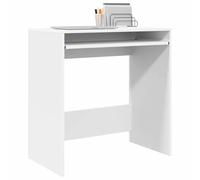 vidaXL Escritorio de Computadora Blanco Madera Engineered Compacto