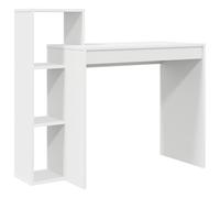 vidaXL Escritorio de Computadora Blanco Madera Engineered Compacto