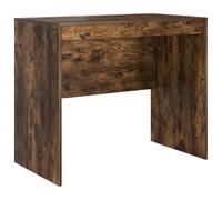 vidaXL Escritorio de Computadora Roble Ahumado Madera Decorativa