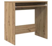 vidaXL Escritorio de Computadora Roble Artesano Madera de Calidad Estándar