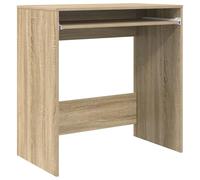 vidaXL Escritorio de Computadora Roble Sonoma Madera ingeniería Compacto