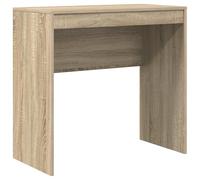 vidaXL Escritorio de Escritura de Roble Sonoma con Cajón | Tablero de Partículas Compacto 80 x 40 x 76 cm Ideal para Uso en Oficina y Estudio. Mueble Moderno de Interior con Acabado Mate.