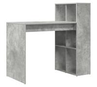 vidaXL Escritorio de Escritura Gris concreto