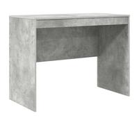 vidaXL Escritorio de Escritura Gris concreto MDF 100 x 50 x 76 cm