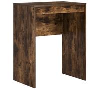vidaXL Escritorio de Escritura Roble Ahumado Madera Elaborada