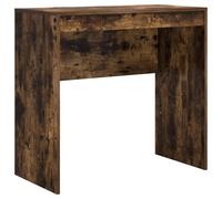 vidaXL Escritorio de Escritura Roble Ahumado Madera Elaborada Compacto