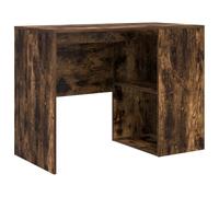vidaXL Escritorio de Escritura Roble Ahumado Madera Mediano