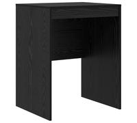 vidaXL Escritorio de Escritura Roble Negro Madera ingeniería