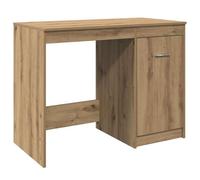 vidaXL Escritorio de Madera de ingeniería Roble Artisan 100x50x76 cm