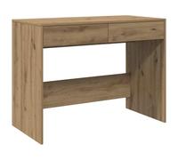 vidaXL Escritorio de Madera de ingeniería Roble Artisan 101x50x76,5 cm